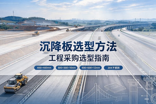 旬阳沉降板选择方法