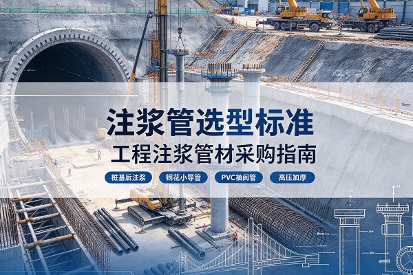 旬阳注浆管选型标准